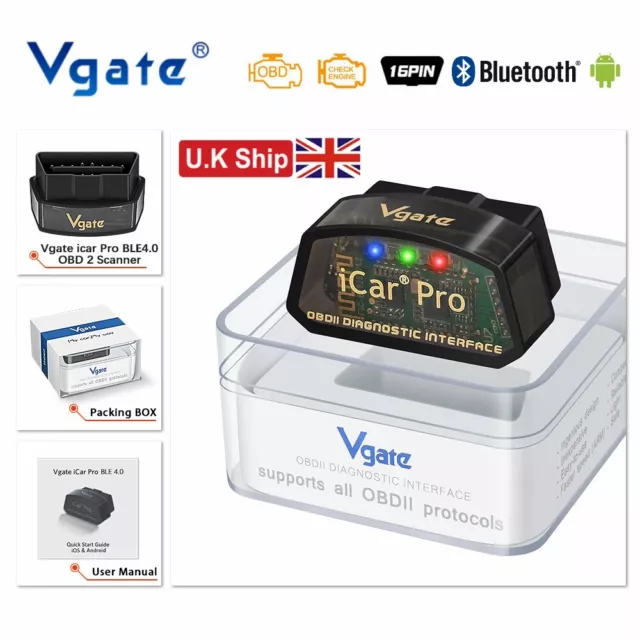 Bluetooth 4.0 Vgate iCar Pro BIMMERCODE Coding For BMW IOS Android OBD2
