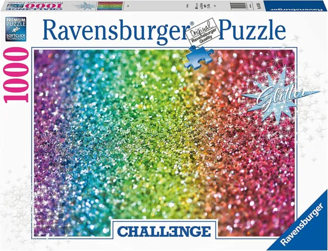 RAVENSBURGER 1000 PIECE Jigsaw Puzzle - Challenge Puzzle Pacman