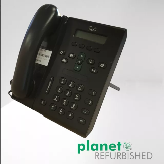 ✅ Téléphone IP unifié Cisco CP-6921-C-K9 6921, charbon de bois, combiné...