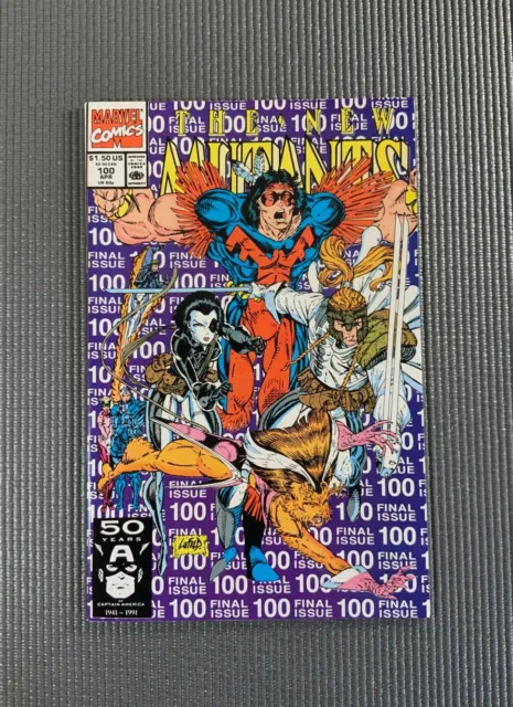 New Mutants #100 (Marvel 1991) 1st appearance X-Force LIEFELD art
