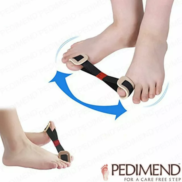 PEDIMEND überlappende Zehenkorrektur, Spreader, Bunion Glätter Schiene 1 STCK. UK