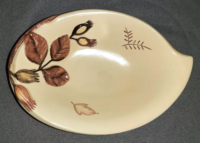 Carlton Ware England - Hazelnut & Autumn Leaves - Medium Size Bowl 9 3/8"