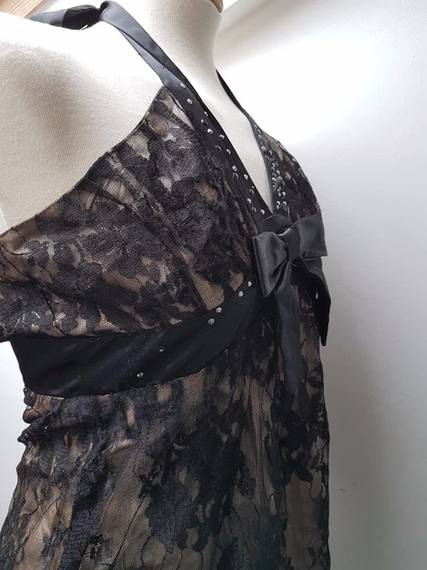 UK8 RIVER ISLAND Sexy Floral Lace Halterneck Babydoll Summer Party Dress 99p NR UK8 RIVER ISLAND Sexy Floral Lace Halterneck Babydoll Summer Party Dress 99p NR