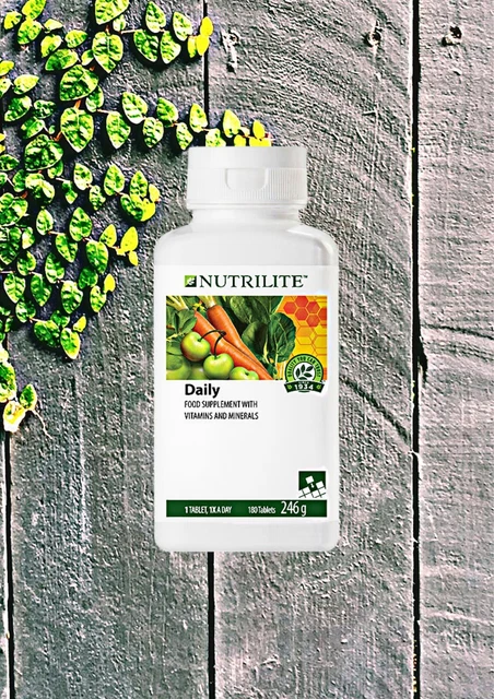 AMWAY NUTRILITE DAILY family size 180 Tablets multivitamin EUR 73,93 ...