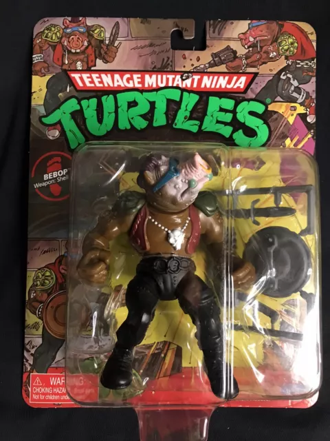 Teenage Mutant Ninja Turtles Bebop Classic Retro Action Figure Playmates  Tmnt