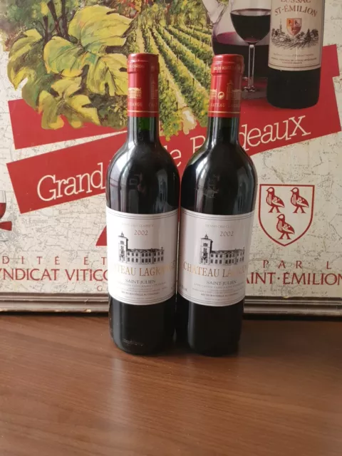 2x75cl Château Lagrange 2002, 3ème Grand Cru Classé, Saint-Julien