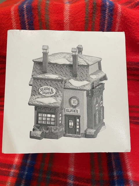 Department 56 Elfie's Sleds and Skates North Pole Series 5625-1
