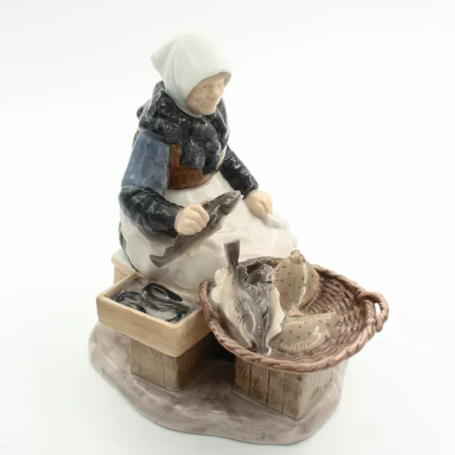 Bing and Grondahl Figurine Fish Seller 2233 by Axel Locher, 1950s
