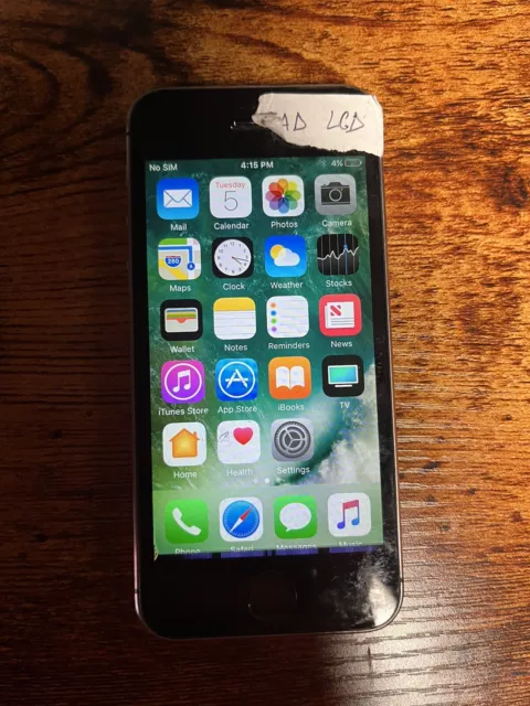 Apple iPhone 5s - 16 GB - Gris espacial A1533