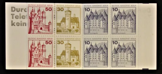 BERLIN Briefmarken 1977, MH 10,,Mi.Nr.:C/D 536,534,532,postfrisch.,