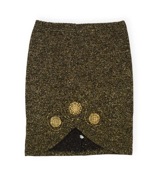 Jupe A Robe Fourreau En Lurex