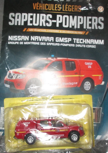 Pompiers légers Hachette - N°50: Nissan Navarra GMSP Technamm (Ha