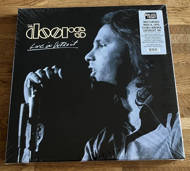 RSD BLACK FRIDAY 2024 THE DOORS Live In Detroit (ltd. 12" 4LP Box