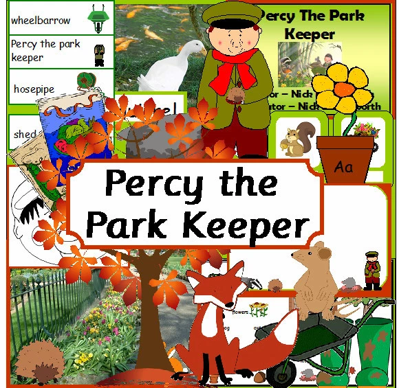 PERCY THE PARK Keeper teaching story resources on CD - EYFS / KS1 £2.98 ...