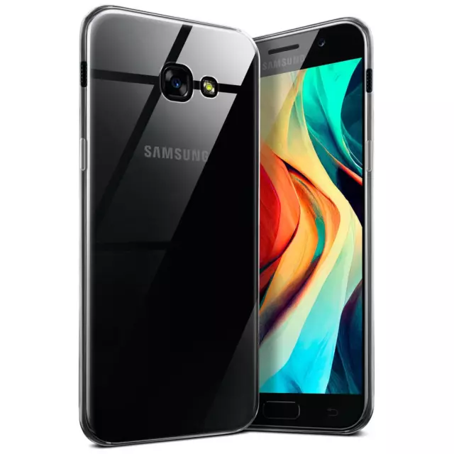 Coque pour Samsung Galaxy A5 2017 Silicone Housse de Protection Étui Transparent
