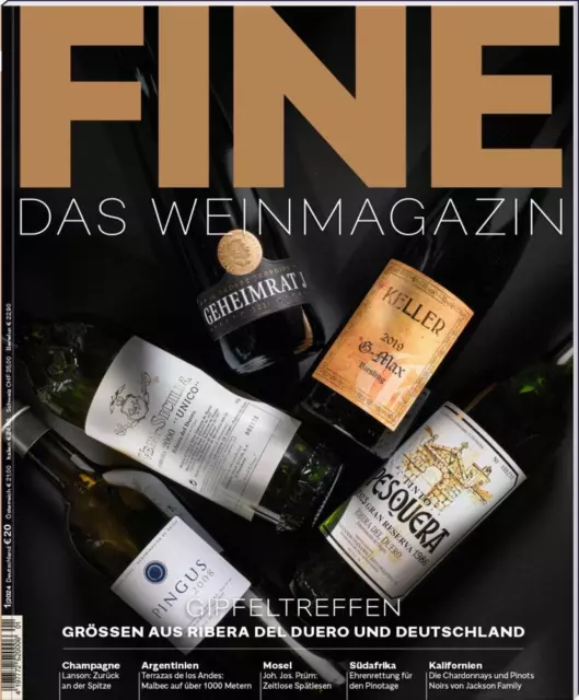 FINE Das Weinmagazin 01/2024 - 9783960331827 DHL-Versand