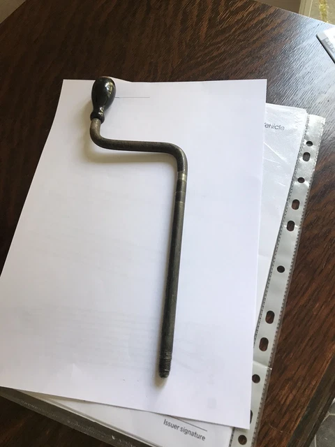 HMV   Longer reach Gramophone   Winding Handle .