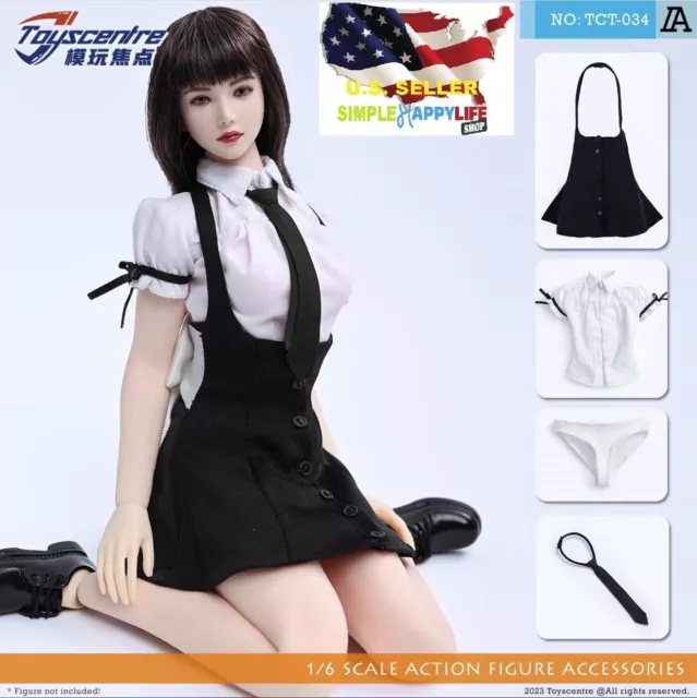 1/6 Lolita costume clothes dress set for 12" female figure Phicen Hot Toys ❶USA❶