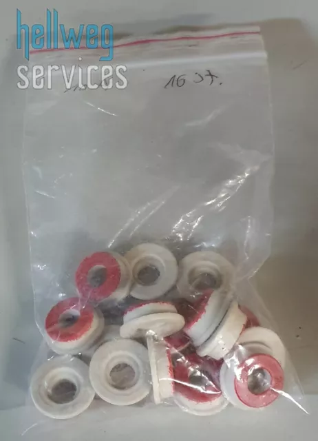 2 Pièce 10A 500V DII D-Ring-Paßeinsatz pour D-Sicherungssysteme Rouge