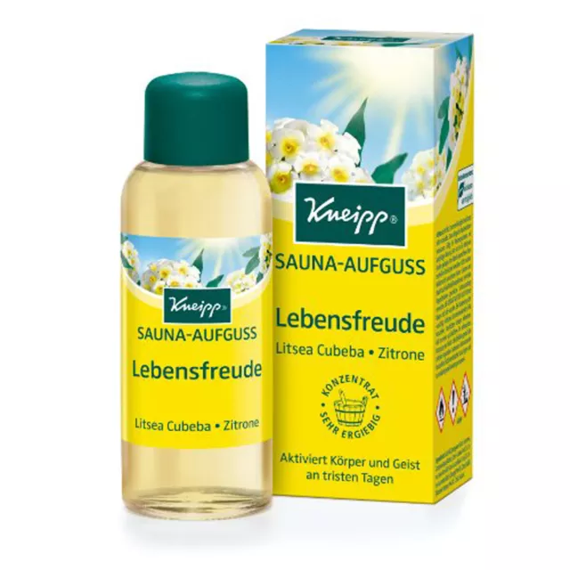 Kneipp Sauna-Aufguss Joie de Vivre, 2er Paquet (2 x 100 ML