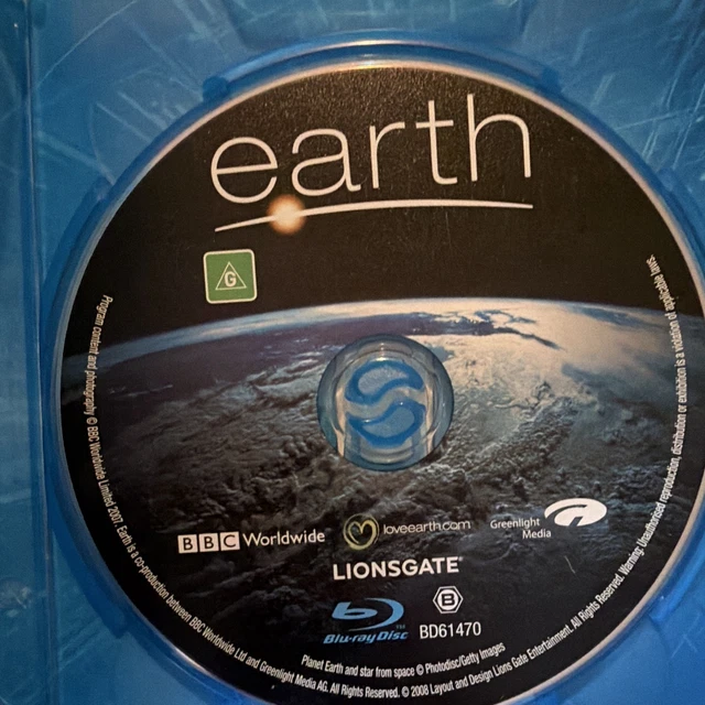 LIONSGATE EARTH BLU-RAY G 2008 Patrick Stewart Widescreen Subtitles ...