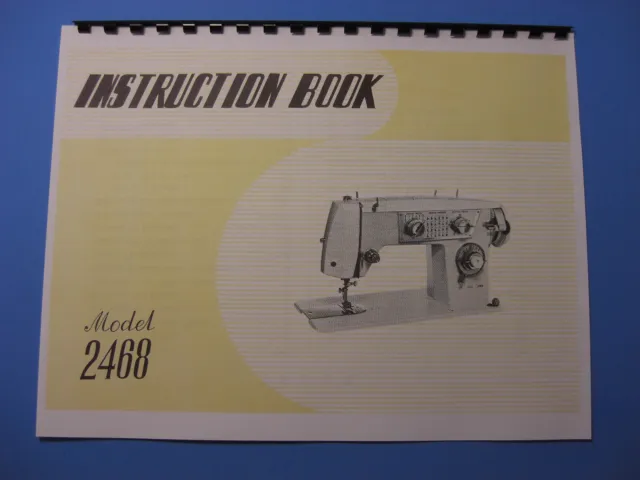 Elgin Model 2468 Sewing Machine Manual