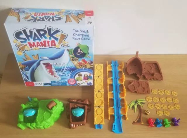  Shark Mania Board Game : Toys & Games