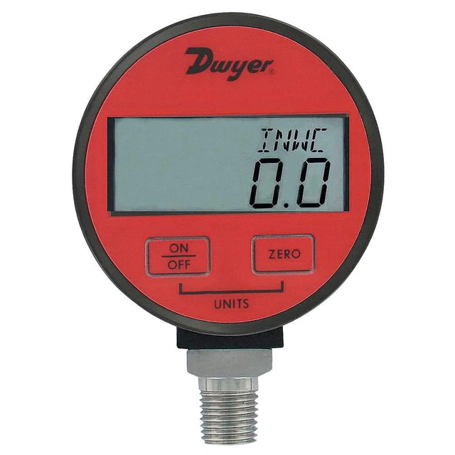 DWYER DPGA-07 Digital Pressure Gauge,50 PSI