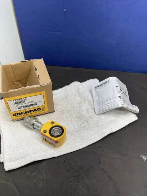 ENERPAC RSM50 5 Ton Low Profile Hydraulic Cylinder