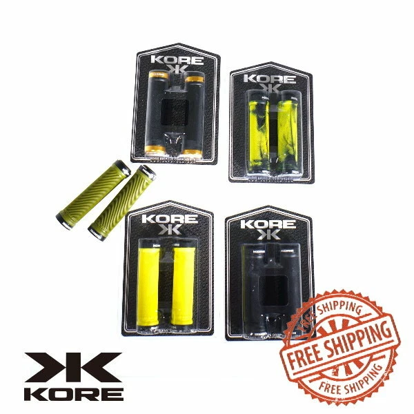 Kore Rivera Lock-On Grips Bicycle Bike Handlebar Grip MTB Dirt Jump DH 130mm