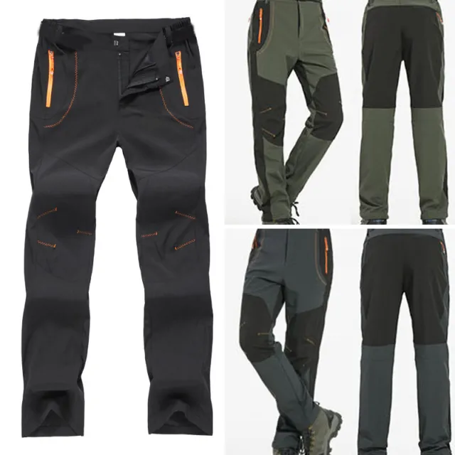 Pantalones De Senderismo Tipo Cargo Impermeables Para Hombre Pantalones De <