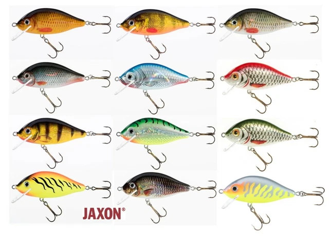 Jaxon Wobbler Karas Raubfischköder Barsch Forelle Hecht Zander Köder Crankbait