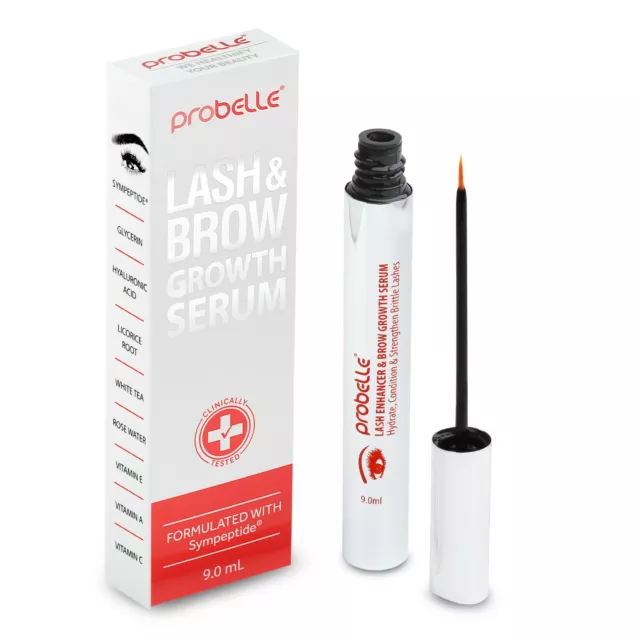 Probelle Lash & Brow Growth Serum, Grow thicker, longer, fuller lashes & brows.