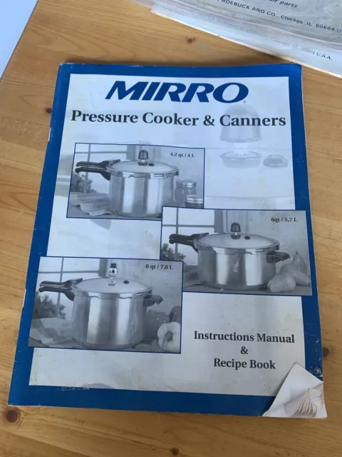 Mirro pressure cooker manual deals