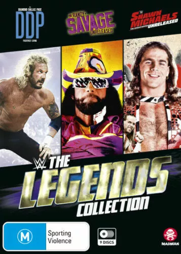 WWE The Legends Collection - 9 Disc Set  - Brand new sealed, Region 4 DVD