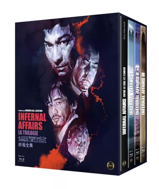 BLU-RAY - Infernal Affairs-Trilogie [4K Ultra HD + Blu-Ray]