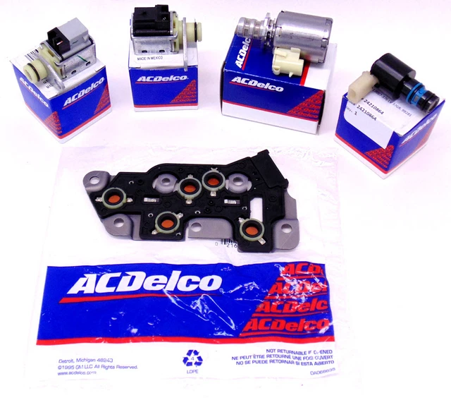 GM MT1 4L80E Transmission Solenoid Kit EPC Shift TCC 5pc Set 2004On