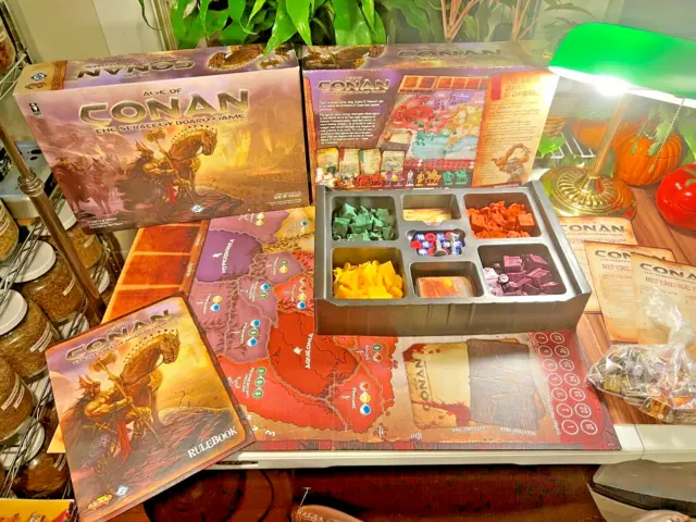 Age of Conan The Strategy Board Game Fantasy Flight Games Role Playing RPG Nexus