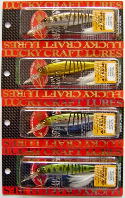 2 LUCKY CRAFT B'Freeze Air Slash 80DD Suspend Jerkbait Lures