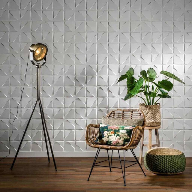 WallArt Paneles de pared 3D Feline 24 uds GA-WA29 WallArt