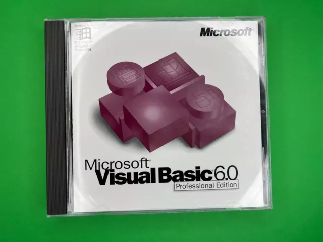 Microsoft Visual Basic 6.0 Professional Edition, w/CD Key