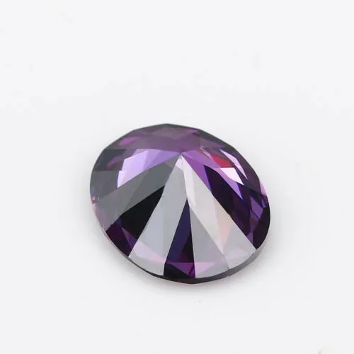 12x10 mm Natural Purple Amethyst Gems  7.25 ct Oval Faceted Cut VVS Loose Gems 3