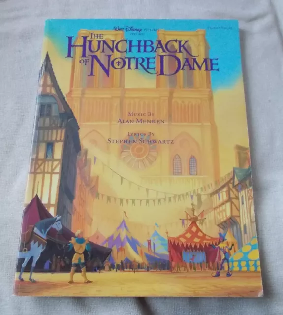 Sheet Music Book - The Hunchback of Notre Dame - Walt Disney - Piano / Vocal