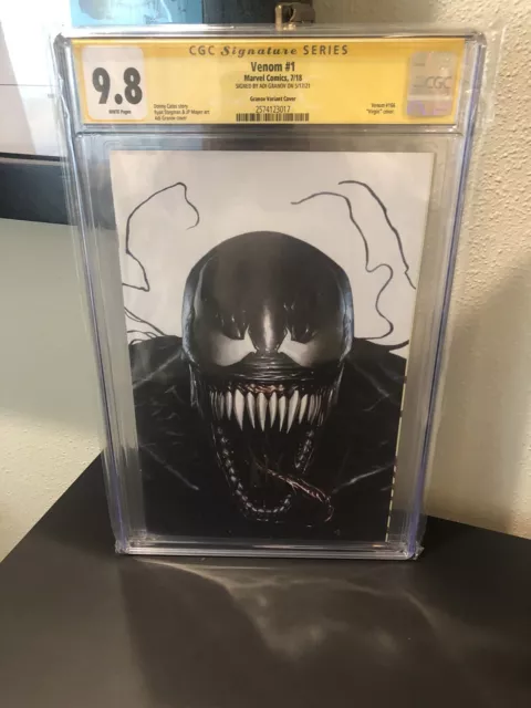 Venom #1 CGC SS 9.8 Adi Granov Virgin Variant signed By Adi Granov
