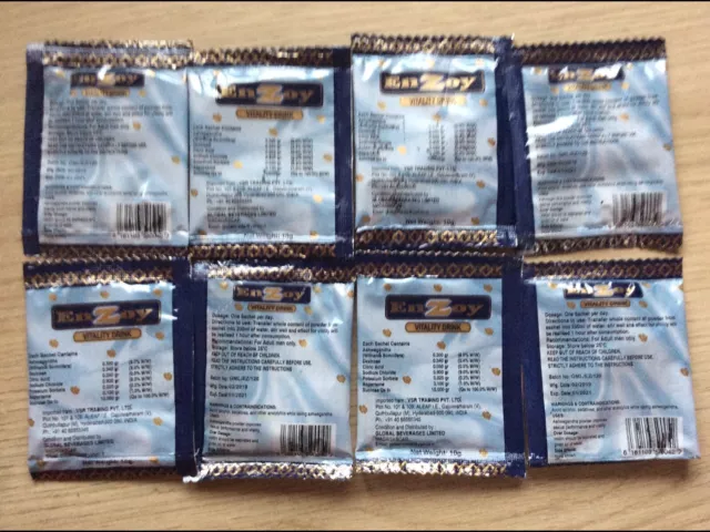 - ENZOY 8 sachets 10gr ENERGY DRINK APHRODISIAQUE