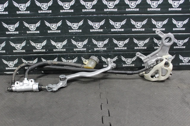 2001 Honda Cr250R Oem Nissin Rear Back Brake Caliper Master Cylinder Lever