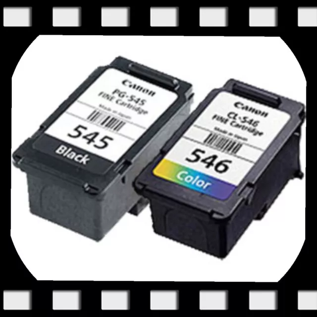 CARTUCCE "ORIGINALI RIGENERATE" CANON PG 545 bk CL 546 colore