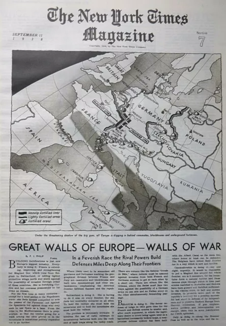 1938 September 11 Walls Of War London Stock Exchange Dr. Adler Ny Times Carol