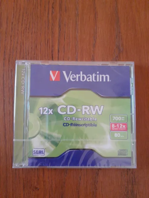 CD-RW Réinscriptible - Boite de 10