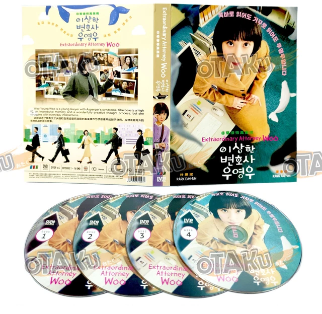 EXTRAORDINARY ATTORNEY WOO Complete Korean Tv Series Dvd (116 Eps